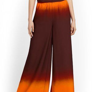 New York & company high-Waisted Ombre Palazzo Pant